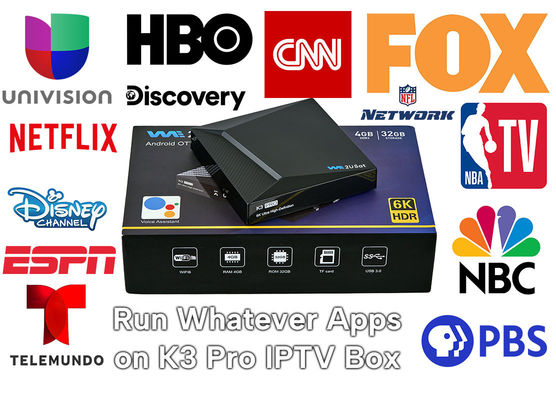 K3 Pro IPTV Διεθνές Κουτί