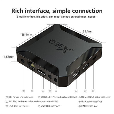 Προσαρμοσμένο 4k IPTV Smart Box Allwinner H313 Android 10 TV Box