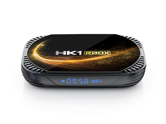 Τετραπλό πυρήνας Ινδικός IPTV Box 4GB 64GB OEM WiFi Smart TV Box Android 11.0